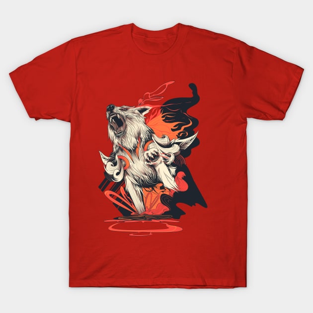 Dark Okami T-Shirt by CandyShop